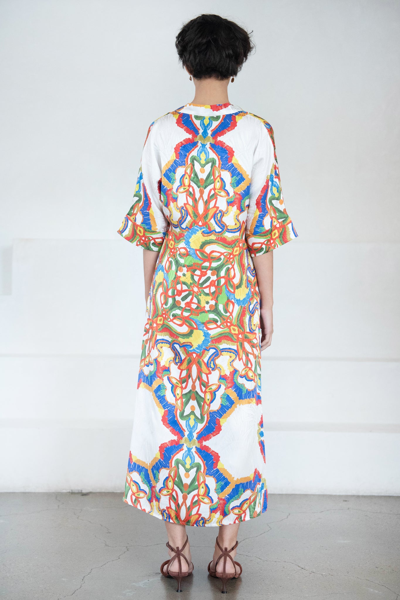 RIANNA + NINA - Mesogios Dress Rianna Silk, Chrystallo