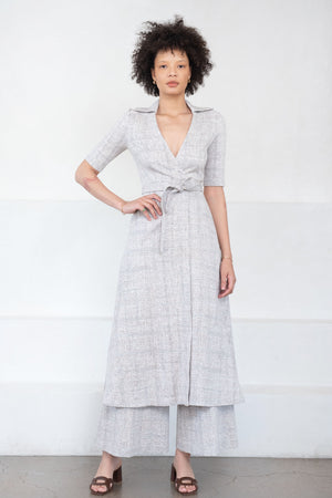 Rosetta Getty - Shirt Wrap Dress, Multi