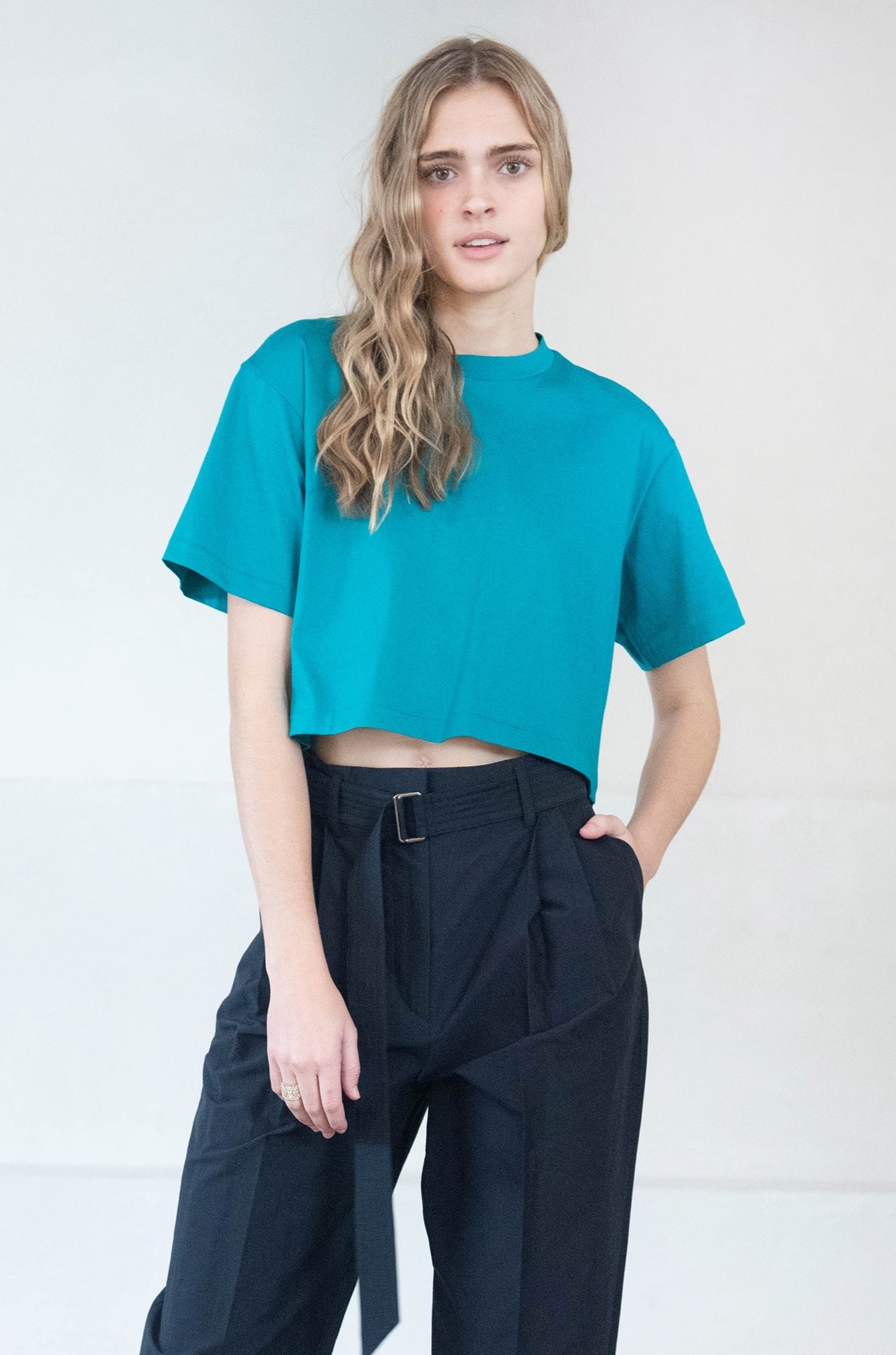 SOFIE D'HOORE - Jeli T-Shirt, Topaz Green