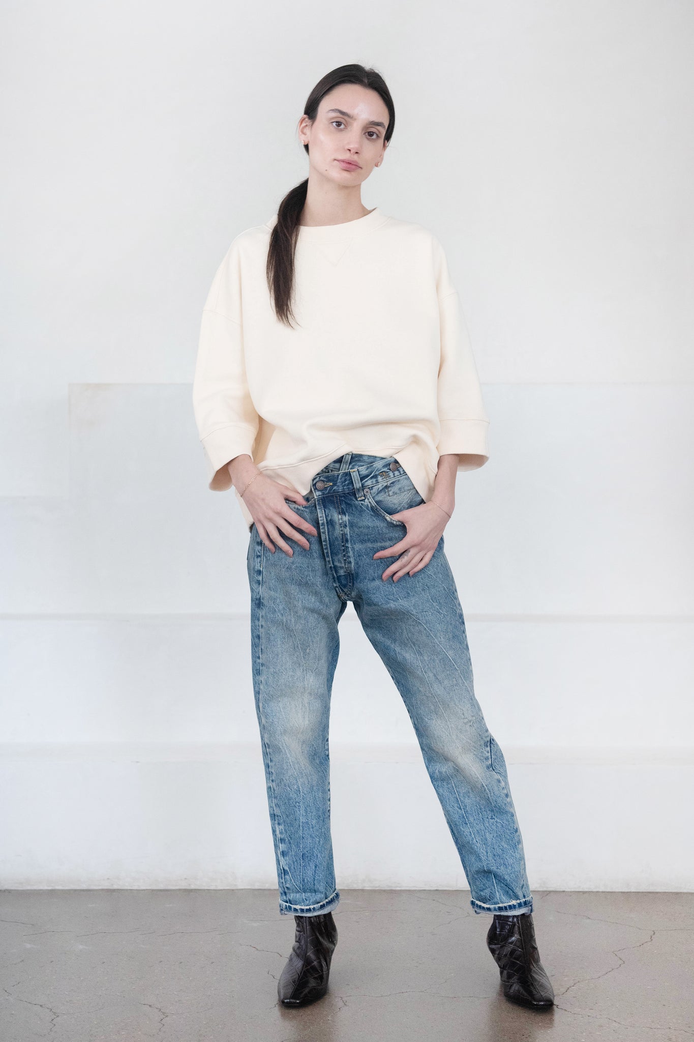 Studio Nicholson - Brawn Top, Linen