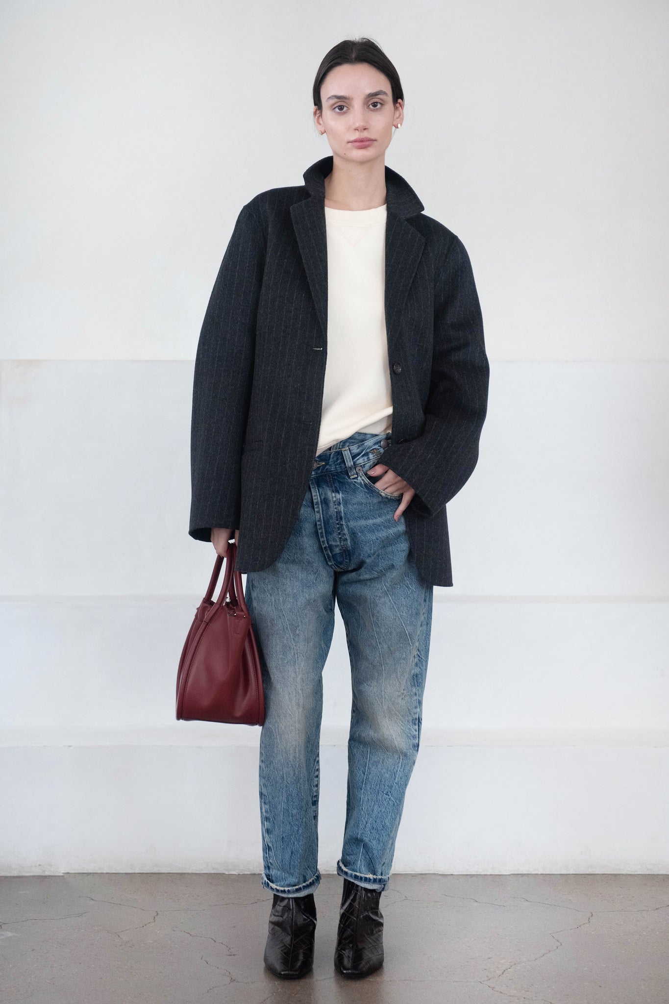 Studio Nicholson - Brawn Top, Linen