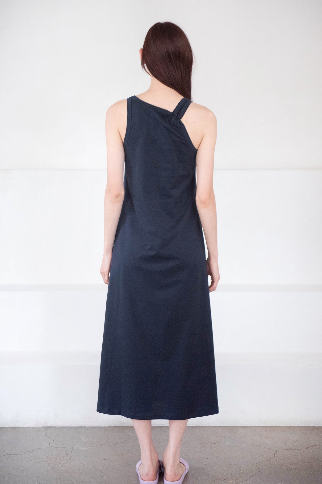 Studio Nicholson - FLINT TANK DRESS, DARKEST NAVY