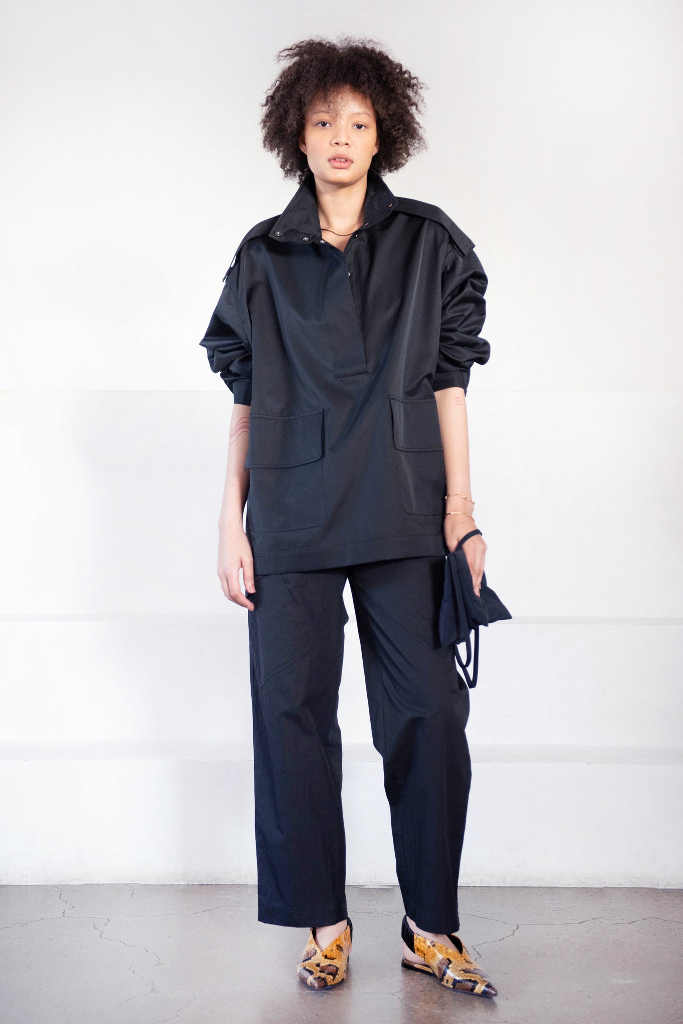 Studio Nicholson - Obra Sporty Pant, Black