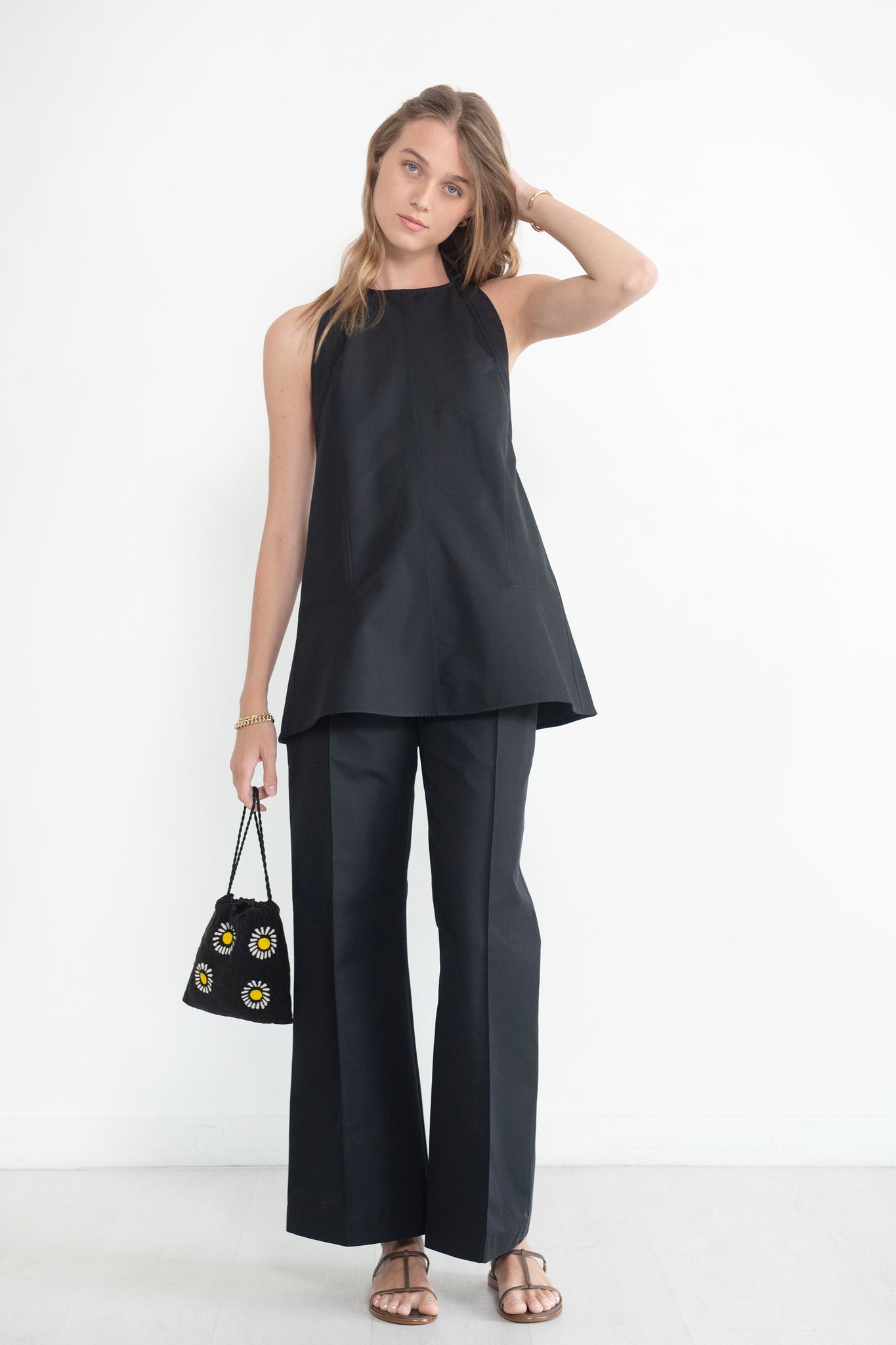 Studio Nicholson - Londrina Top, Black