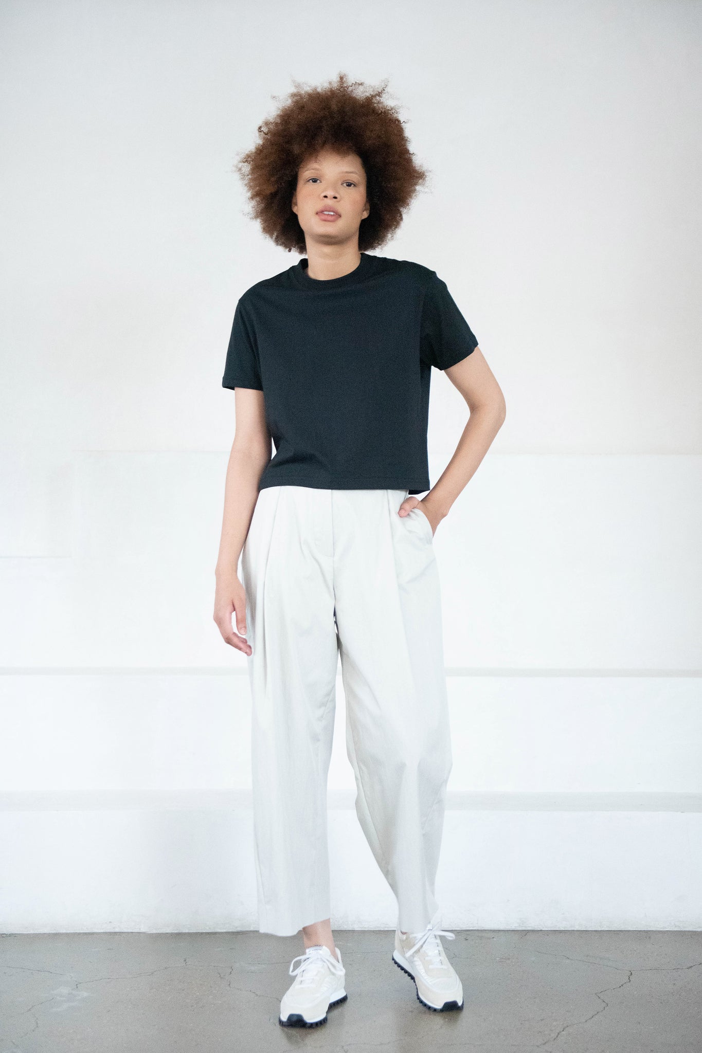 Studio Nicholson - marine top, black