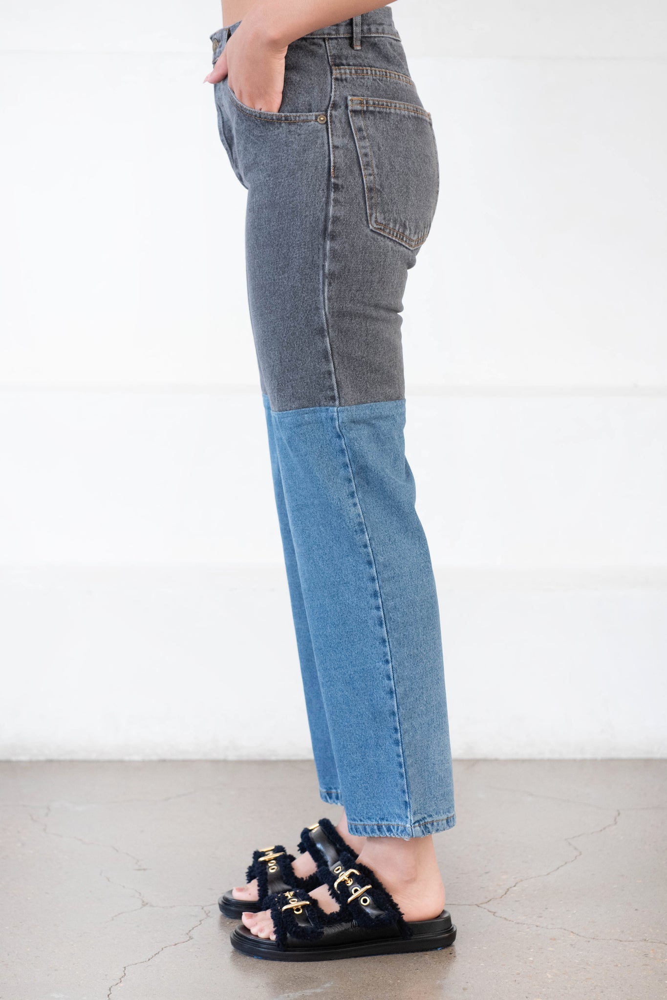 SULTAN WASH - AMERICAN JEANS, GRAY & BLUE