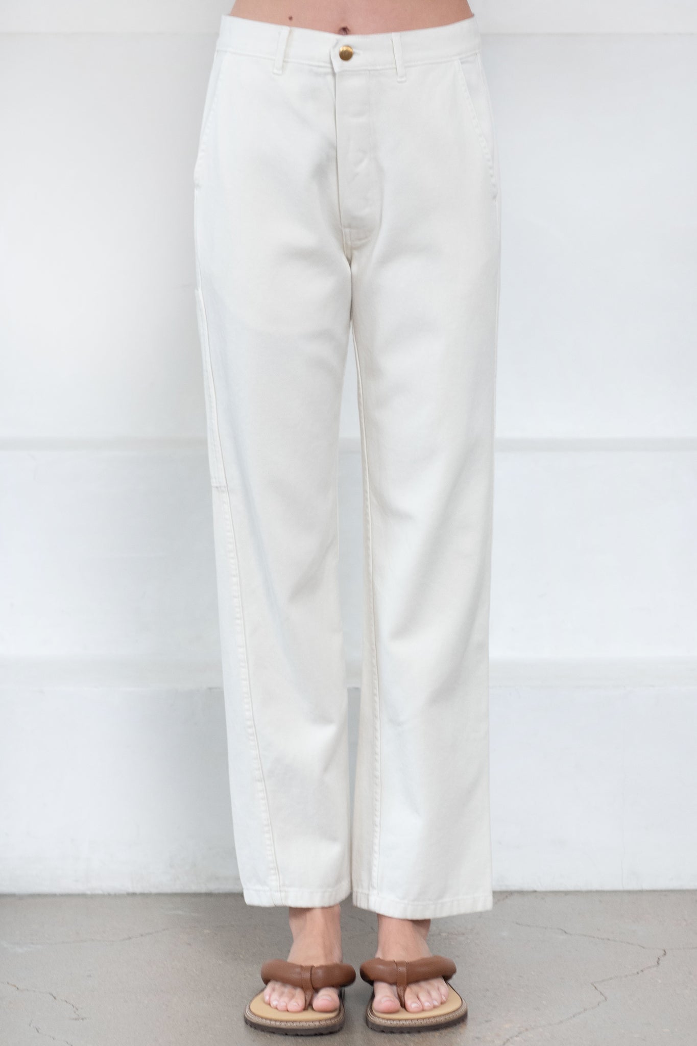 SULTAN WASH - Work Pant Us, Ecru