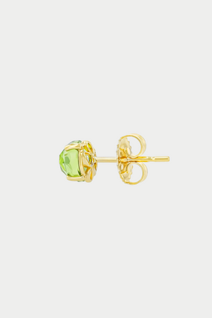 SUZANNE KALAN - Amalfi Round Studs, Peridot