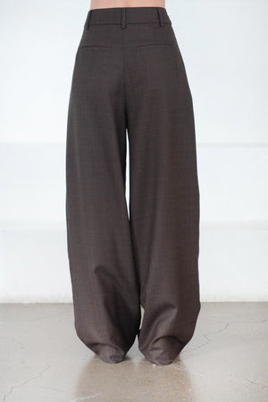 TIBI - Reed Suiting Stella Pant, Brown