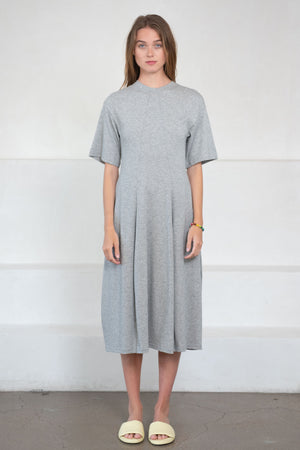 TIBI - T-Shirt Dress, Heather Grey