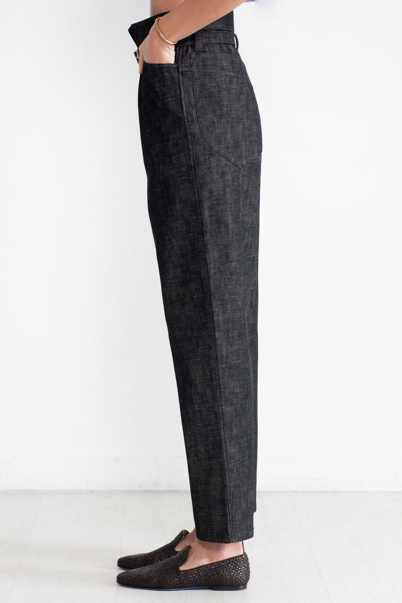 VERONIQUE LEROY - Carrot Trousers, Black