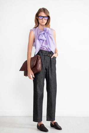 VERONIQUE LEROY - Carrot Trousers, Black