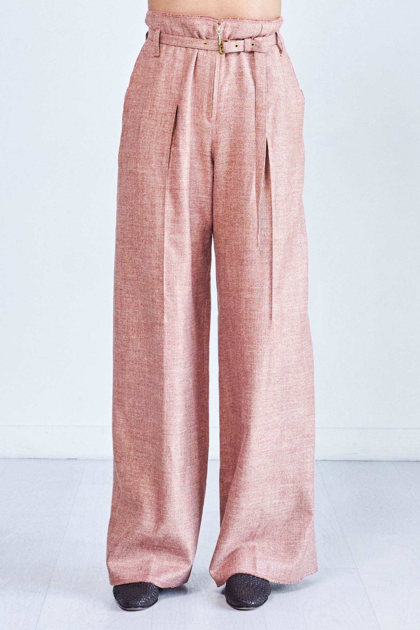 VERONIQUE LEROY - Wide Leg Trousers, Canyon