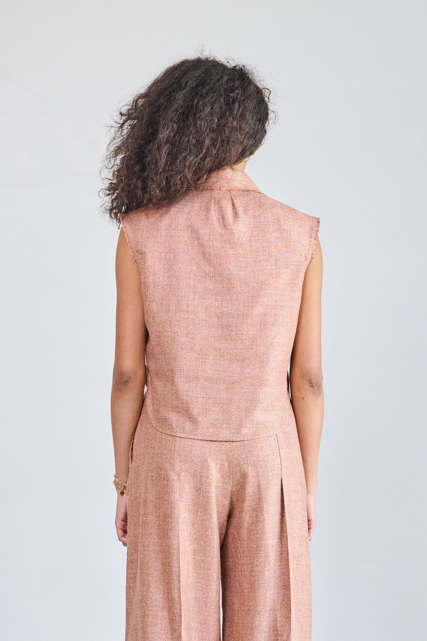 VERONIQUE LEROY - Copy of VERONIQUE LEROY TWL/LSHI038 SLEEVELESS SHIRT - TWL/LSHI038-VERONIQUE LEROY