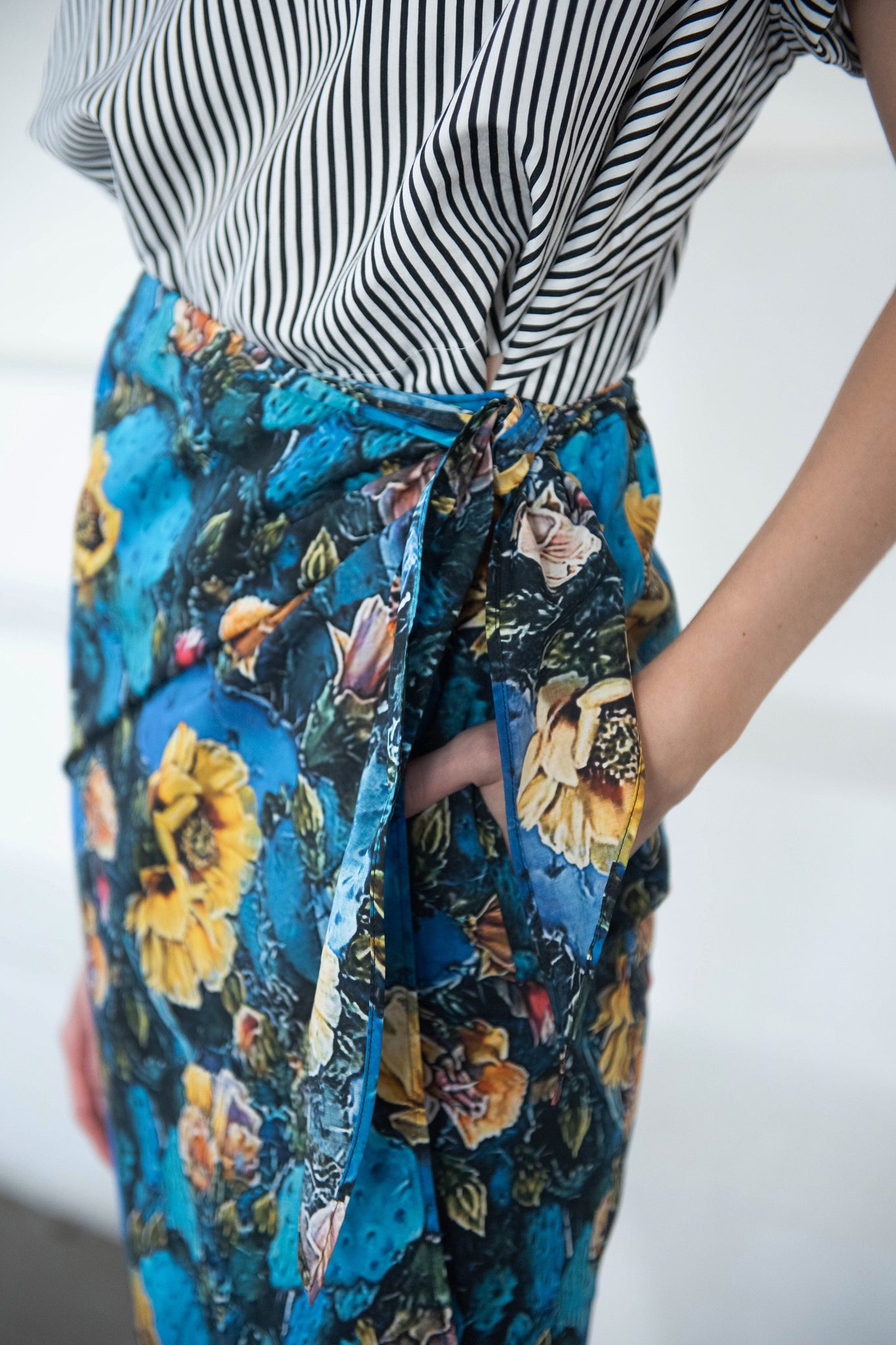 WJ MARTIN - Jill T-Shirt Dress, Mixed Print