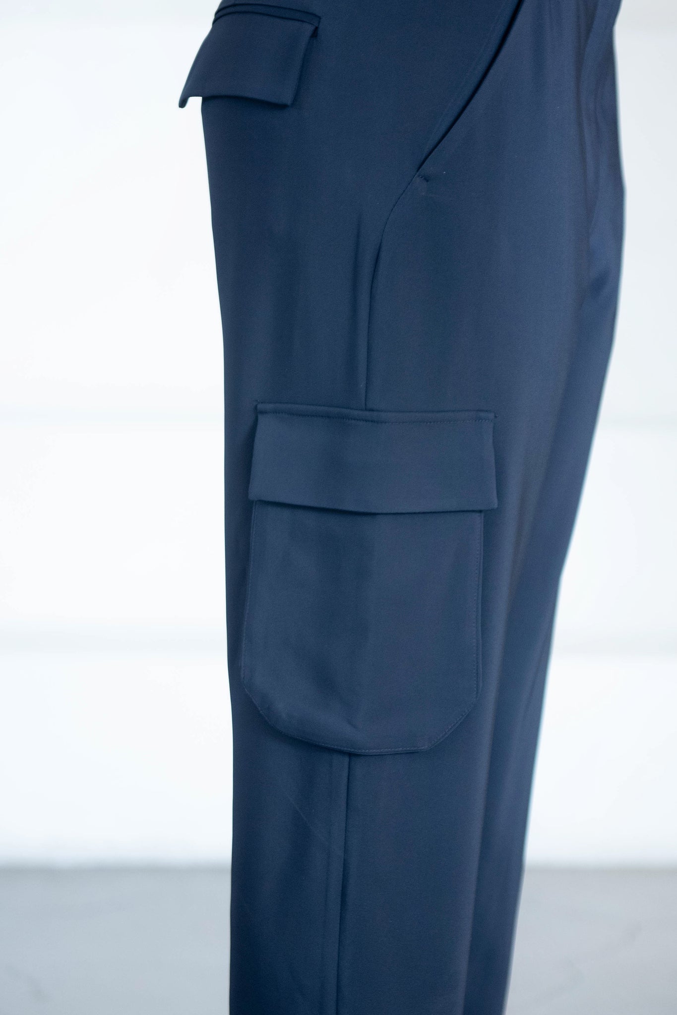 WJ MARTIN - CARGO PANTS, NAVY