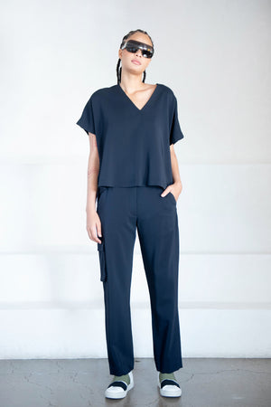 WJ MARTIN - CARGO PANTS, NAVY