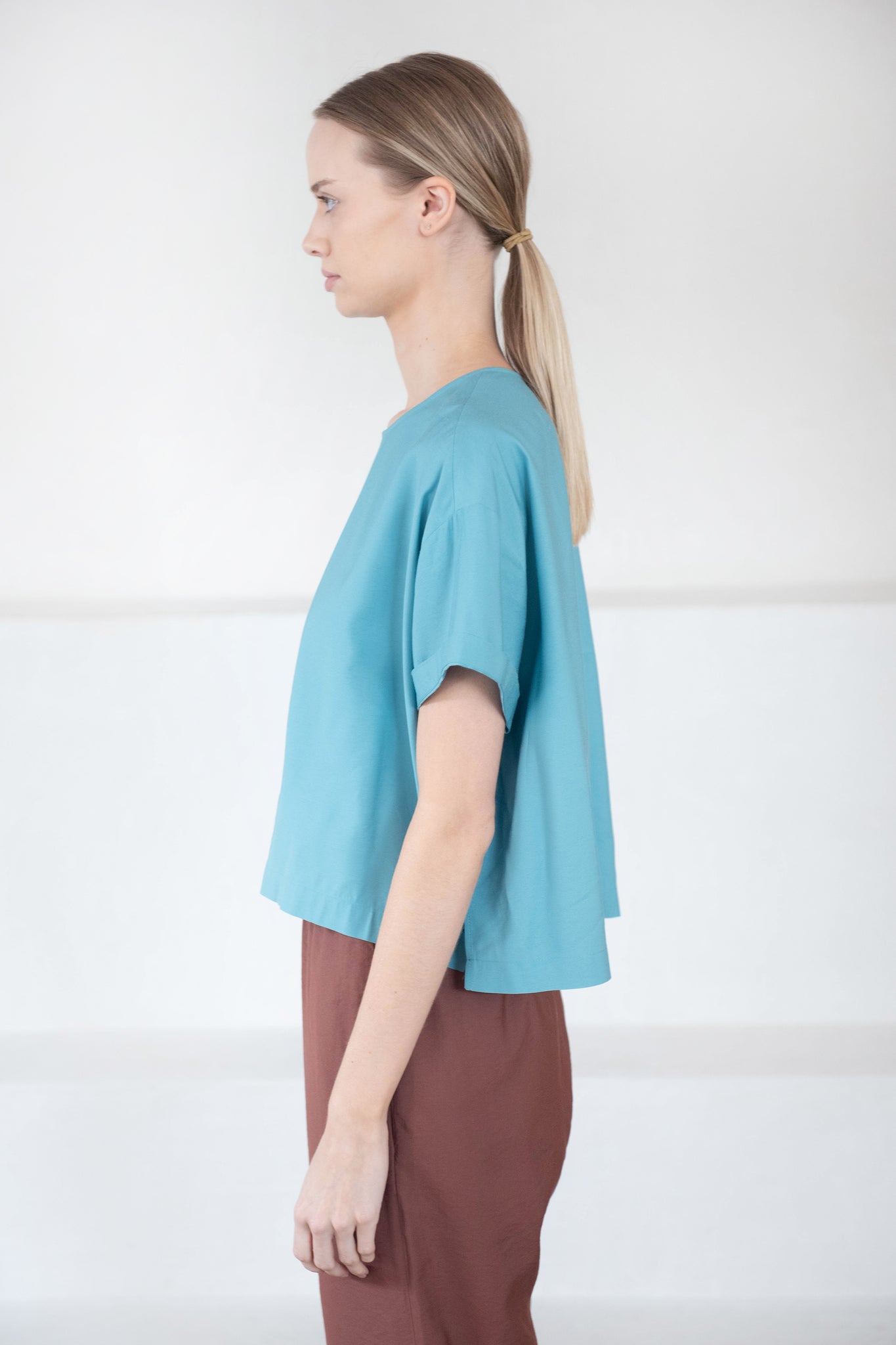 WJ MARTIN - Lyle T-Shirt, Aqua