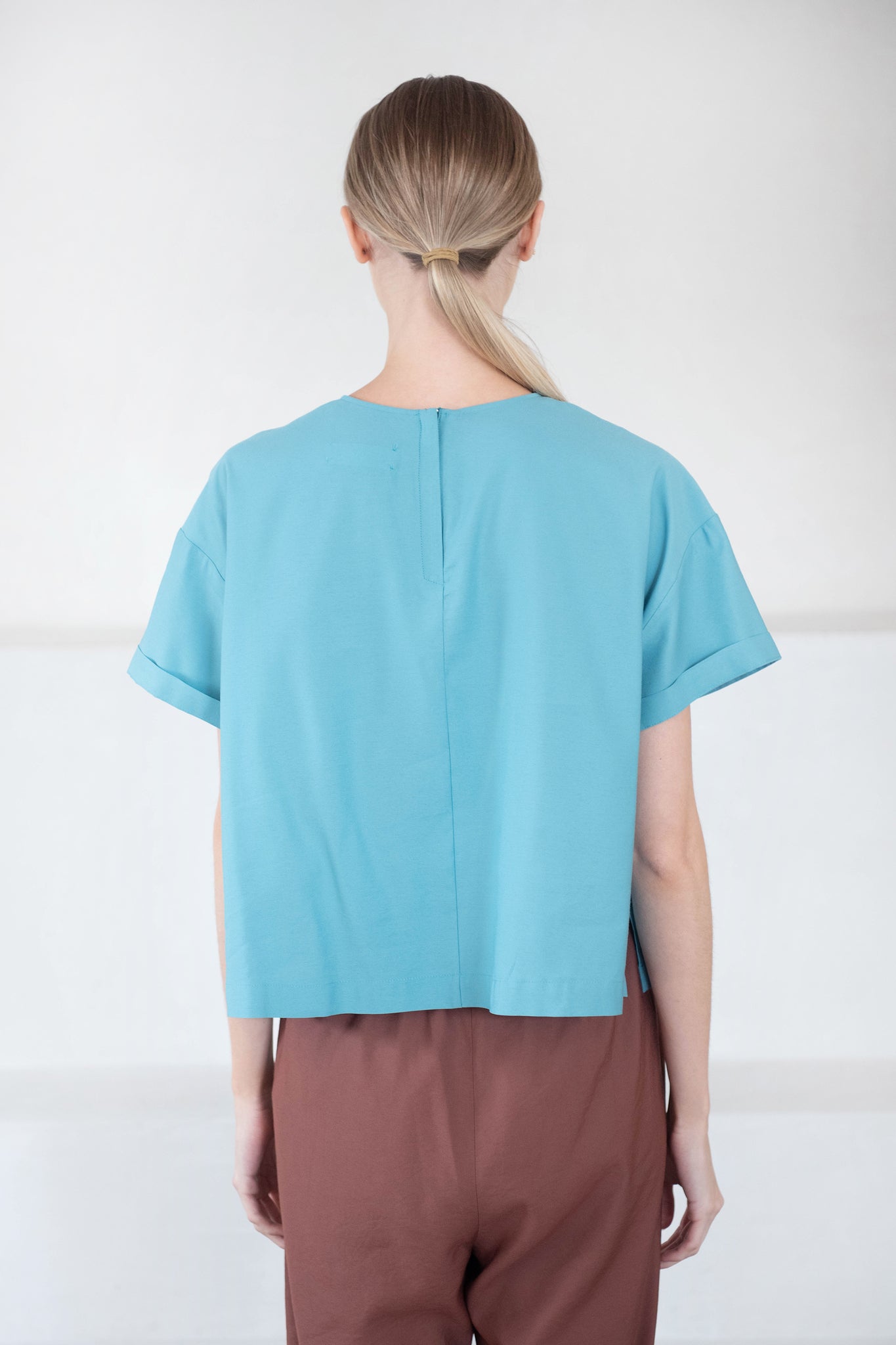 WJ MARTIN - Lyle T-Shirt, Aqua