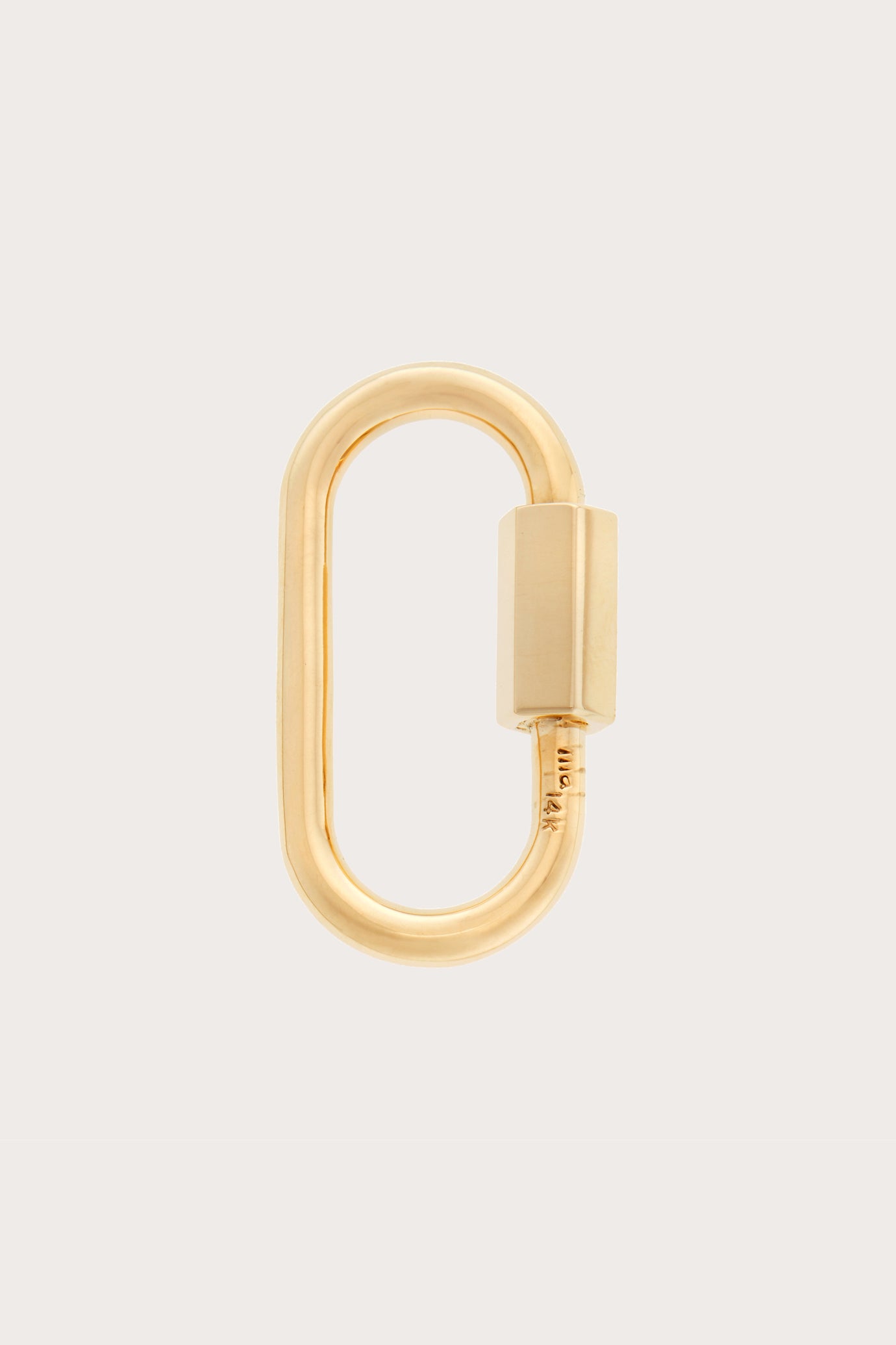 Medium Lock, Yellow Gold