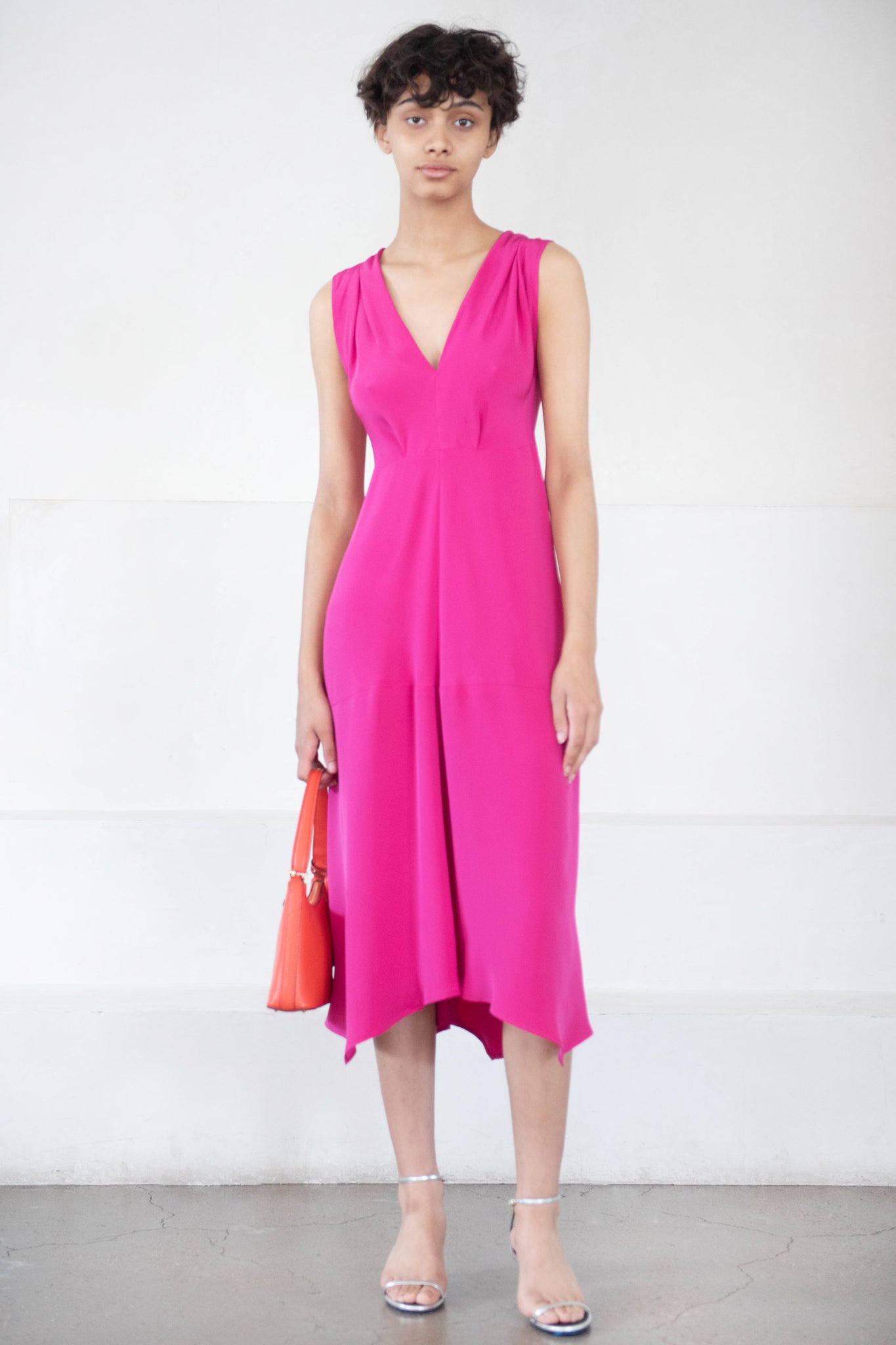 Zero + Maria Cornejo - Joi Dress, Magenta