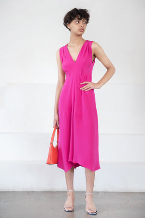 Zero + Maria Cornejo - Joi Dress, Magenta