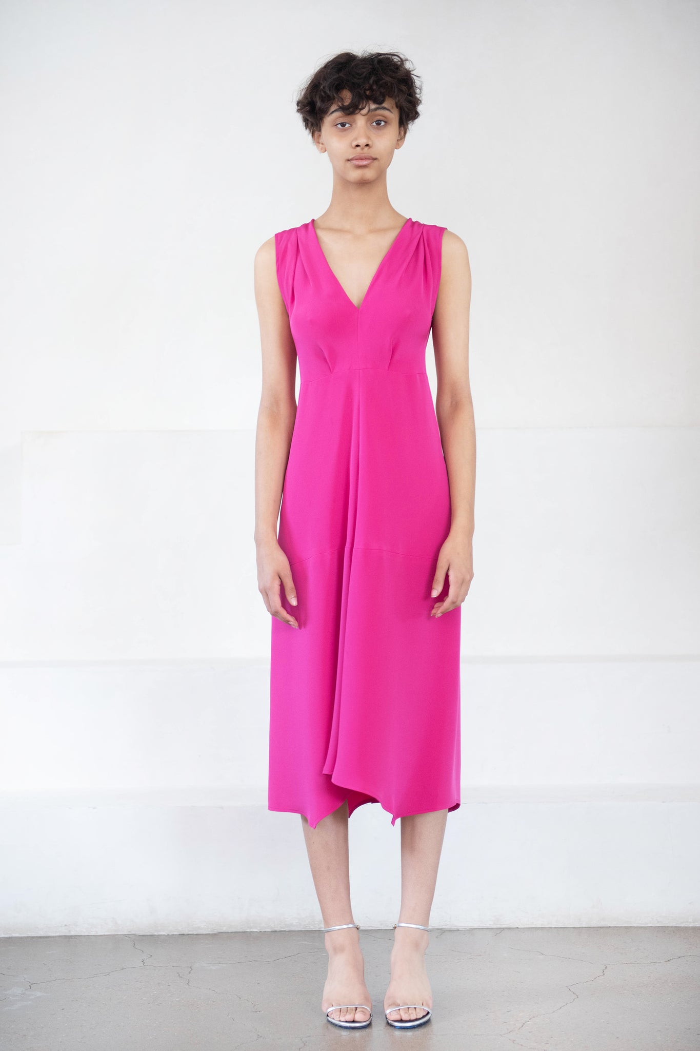 Zero + Maria Cornejo - Joi Dress, Magenta