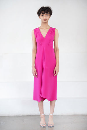 Zero + Maria Cornejo - Joi Dress, Magenta