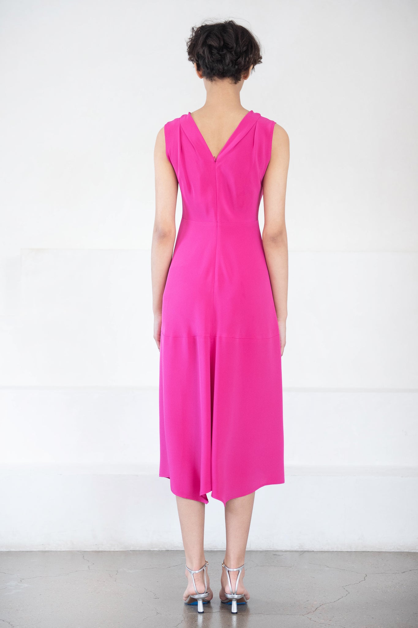 Zero + Maria Cornejo - Joi Dress, Magenta