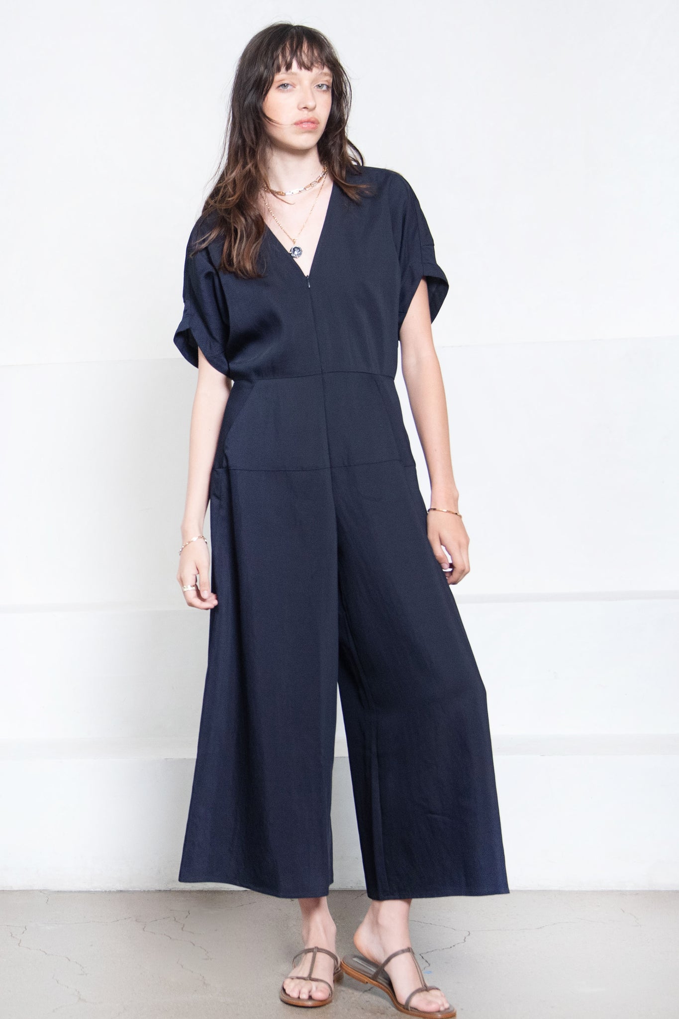 Zero + Maria Cornejo - Aisse Eve Jumpsuit, Ink Jet