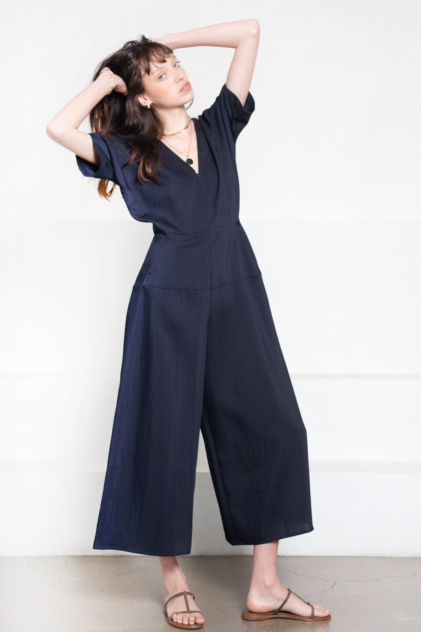 Zero + Maria Cornejo - Aisse Eve Jumpsuit, Ink Jet