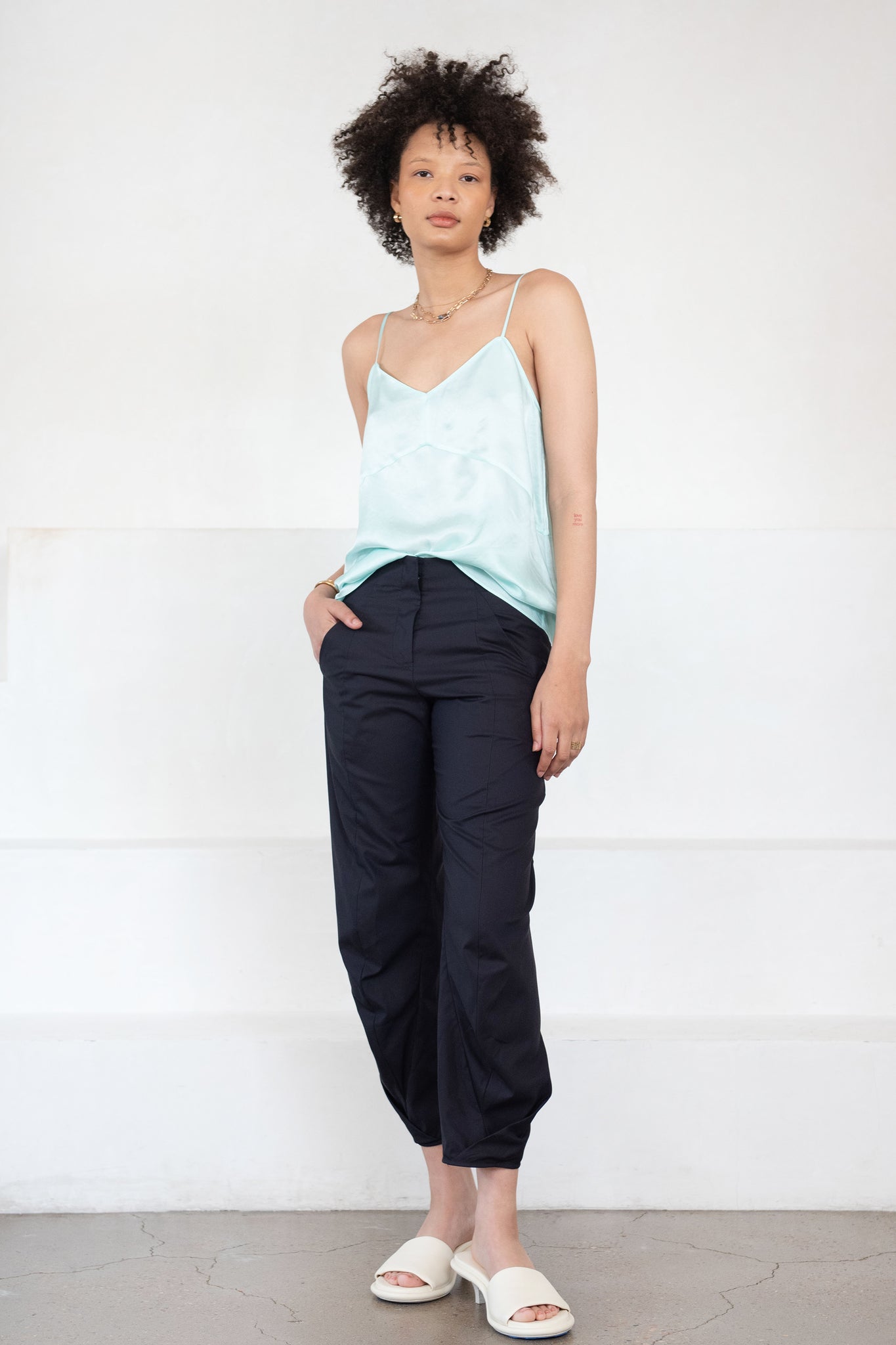 Zero + Maria Cornejo - Takeo Pant, Black